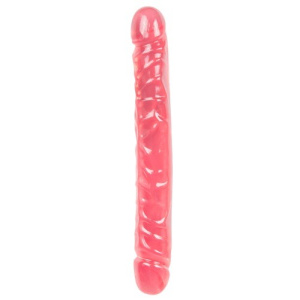 Afbeelding van Crystal Jellies Dubbel Dildo - Roze van het merk Crystal Jellies