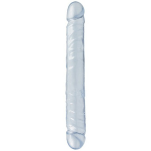 Afbeelding van Crystal Jellies Dubbel Dildo - Transparant van het merk Crystal Jellies