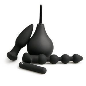 Afbeelding van Buttplug Set Inclusief Anaal Douche van het merk Black Velvets