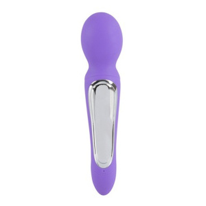 Afbeelding van Oplaadbare Dubbel/Wand Vibrator - Paars van het merk Sweet Smile