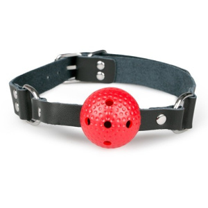 Afbeelding van Ball Gag - Zwart/Rood van het merk Fetish Collection