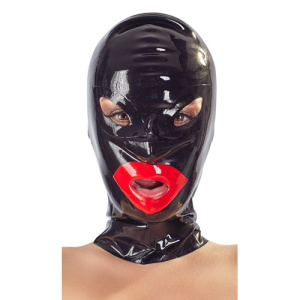 Afbeelding van Bondage Hoofdmasker Met Lippen van het merk The Latex Collection