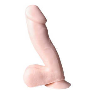 Afbeelding van Dildo met ballen - 17 cm van het merk Basix Rubber Works