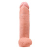 Afbeelding van King Cock 30 cm dildo met ballen huidskleurig van het merk King Cock