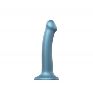 Afbeelding van Strap On Me - Siliconen Dildo - Blauw - M van het merk Strap-On-Me