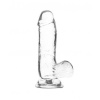 Afbeelding van Crystal Addiction - Transparante Dildo - 15 cm van het merk Addiction