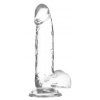 Afbeelding van Crystal Addiction - Transparante Dildo - 20 cm van het merk Addiction