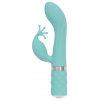 Afbeelding van Pillow Talk - Kinky Rabbit & G-Spot Vibrator - Turquoise van het merk Pillow Talk