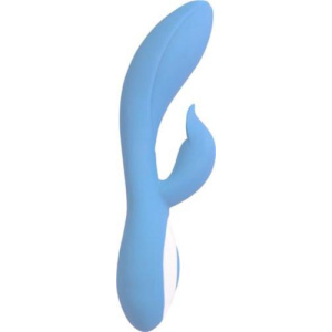 Afbeelding van Wonderlust Harmony Rabbit Vibrator - Blauw van het merk Wonderlust