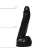 Afbeelding van Realistische Dildo 21 cm - Zwart van het merk All Black