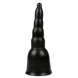 Afbeelding van XXL Dildo 33.5 cm - Zwart van het merk All Black