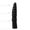 Afbeelding van Geribbelde Dildo - 34 cm van het merk All Black