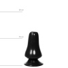 Afbeelding van All Black Buttplug 12 cm - Zwart van het merk All Black