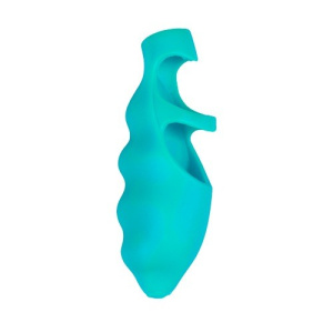 Afbeelding van Finger Bang-her Vibe - Vinger Vibrator - Turquoise van het merk Frisky