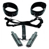 Afbeelding van Easy Access Bondageharnas Met Hand- En Enkelboeien van het merk Master Series