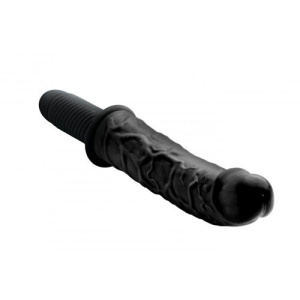 Afbeelding van The Curved Dicktator Vibrator - Zwart van het merk Master Series