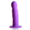 Afbeelding van Squeeze-It Wavy Dildo - Paars van het merk Squeeze-It