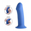 Afbeelding van Buigzame Dikke Dildo - Blauw van het merk Squeeze-It