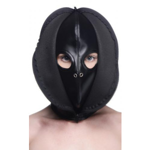 Afbeelding van Bondage Hoofd Masker Met Rits Aan De Voorkant van het merk Strict