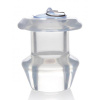 Afbeelding van Holle Transparante Anaal Plug Met Stop - Large van het merk Master Series