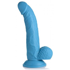 Afbeelding van Poppin Dildo 19 cm - Blauw van het merk Pop Peckers