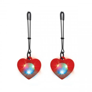 Afbeelding van Charmed -  Heart Tweezer Tepelklemmen Met LED Verlichting van het merk Charmed