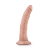 Afbeelding van Dr. Skin - Realistische Dildo Met Zuignap 19 cm - Vanilla van het merk Dr Skin