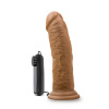 Afbeelding van Dr. Skin - Dr. Joe Vibrator Met Zuignap 20 cm - Mocha van het merk Dr Skin