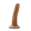 Afbeelding van Dr. Skin - Realistische Dildo Met Zuignap 14 cm - Mocha van het merk Dr Skin