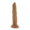 Afbeelding van Dr. Skin - Realistische Dildo Met Zuignap 19 cm - Mocha van het merk Dr Skin