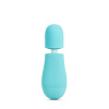 Afbeelding van Rose - Petite Wand Vibrator Met Opzetstukken - Blauw van het merk Rose