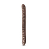 Afbeelding van Dr. Skin - Realistische Dubbele Dildo 45 cm - Chocolate van het merk Dr Skin