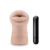 Afbeelding van M for Men - Angie Masturbator Met Bullet Vibrator - Mond van het merk M For Men