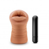 Afbeelding van M for Men - Isabella Masturbator Met Bullet Vibrator - Mond van het merk M For Men