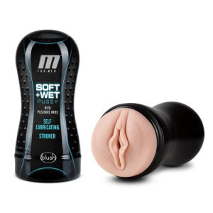 Afbeelding van M for Men - Soft and Wet Masturbator Self Lubricating - Noppen van het merk M For Men