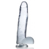 Afbeelding van Jock C-Thru Transparante Dildo - 27 cm. van het merk Jock