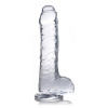 Afbeelding van Jock C-Thru Transparante Dildo - 21 cm. van het merk Jock