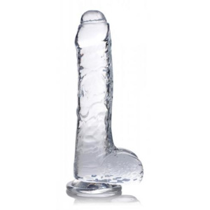 Afbeelding van Jock C-Thru Transparante Dildo - 21 cm. van het merk Jock