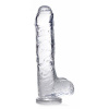 Afbeelding van Jock C-Thru Transparante Dildo - 25 cm. van het merk Jock