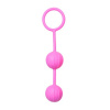 Afbeelding van Vaginale Balletjes Verticale Ribbels - Roze van het merk Easytoys Geisha Collection