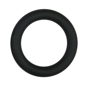 Afbeelding van Easytoys Siliconen Cockring Large - Zwart van het merk Easytoys Men Only