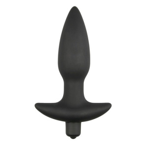 Afbeelding van Vibrerende buttplug - zwart van het merk Easytoys Anal Collection