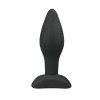 Afbeelding van Kleine zwarte siliconen buttplug van het merk Easytoys Anal Collection