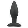 Afbeelding van Grote Zwarte Siliconen Buttplug van het merk Easytoys Anal Collection