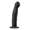 Afbeelding van Siliconen dildo met zuignap - zwart van het merk Easytoys Anal Collection