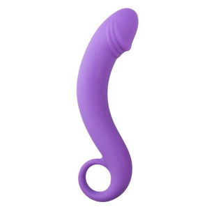 Afbeelding van Siliconen prostaat dildo - paars van het merk Easytoys Anal Collection