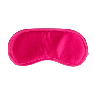 Afbeelding van Roze satijnen oogmasker van het merk Easytoys Fetish Collection