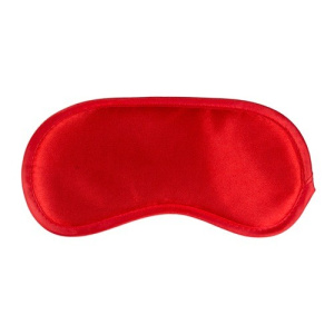 Afbeelding van Rood satijnen oogmasker van het merk Easytoys Fetish Collection