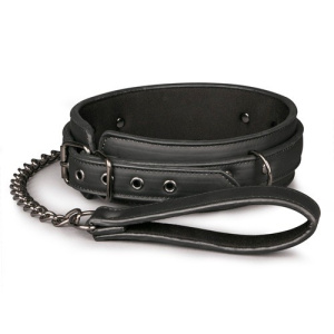 Afbeelding van Fetish halsband met riem van het merk Easytoys Fetish Collection