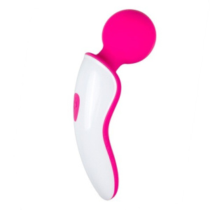 Afbeelding van Mini Wand Massager - Roze/Wit van het merk Easytoys Wand Collection